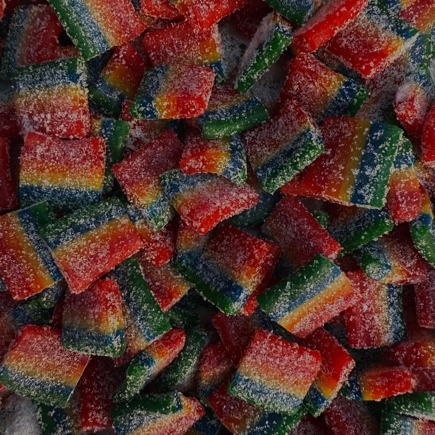 Żelki Kolorowe Bloki Kwaśne