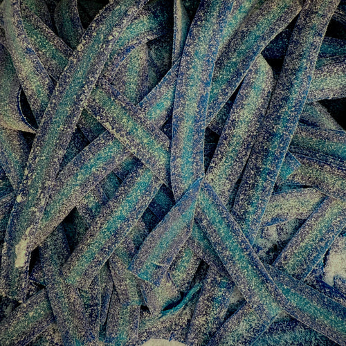 Żelki Kwaśne Paski Niebieskie