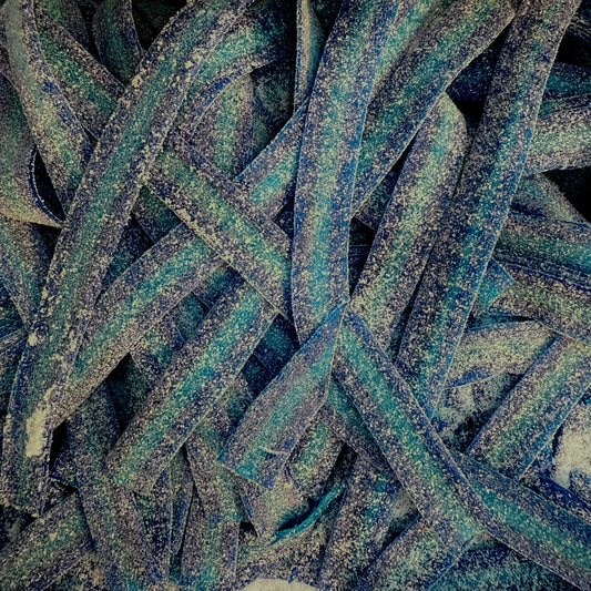 Żelki Kwaśne Paski Niebieskie