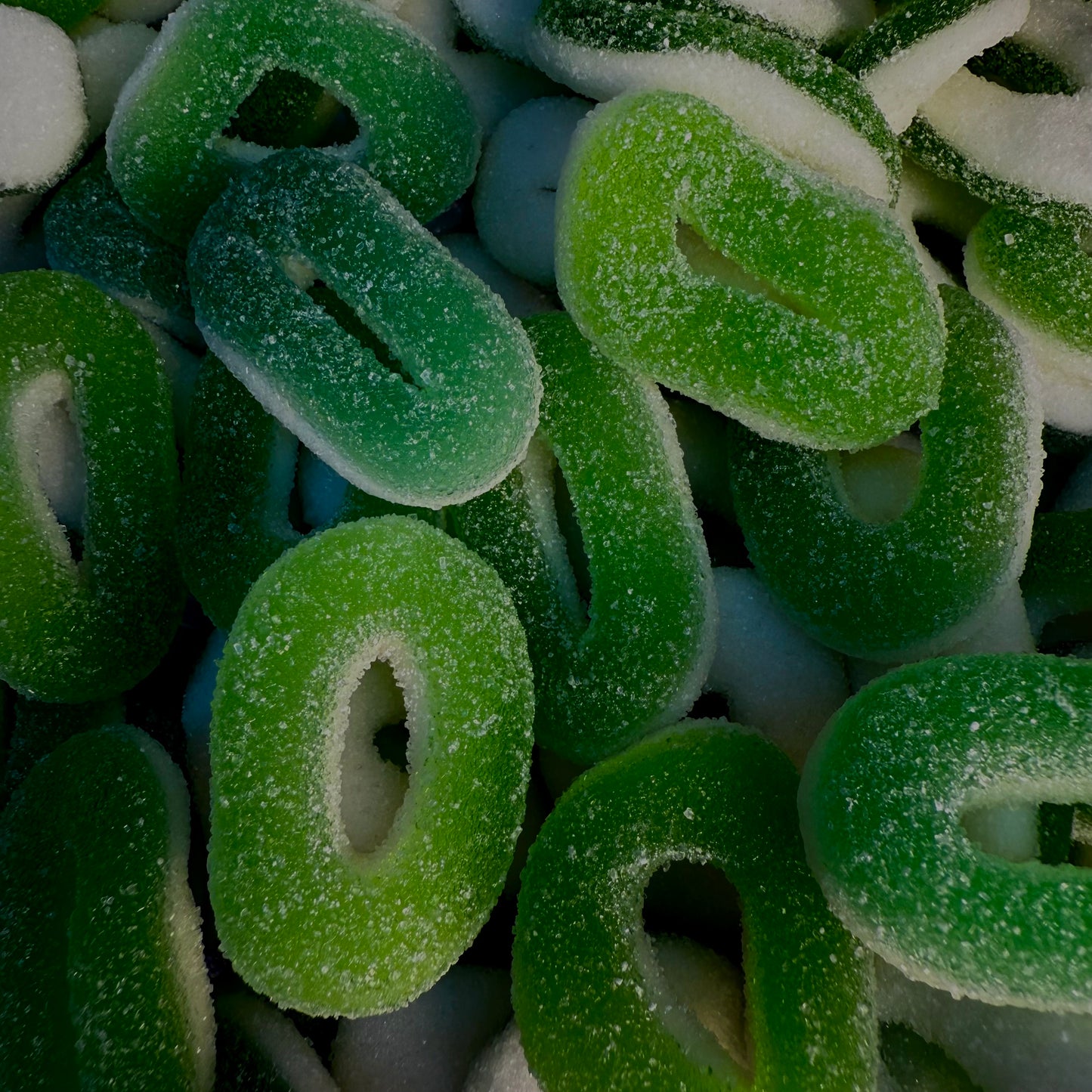 Żelki Oponki Jabłkowe Kwaśne