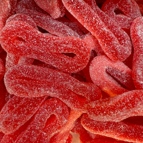 Żelki Kwaśne oponki Truskawkowe