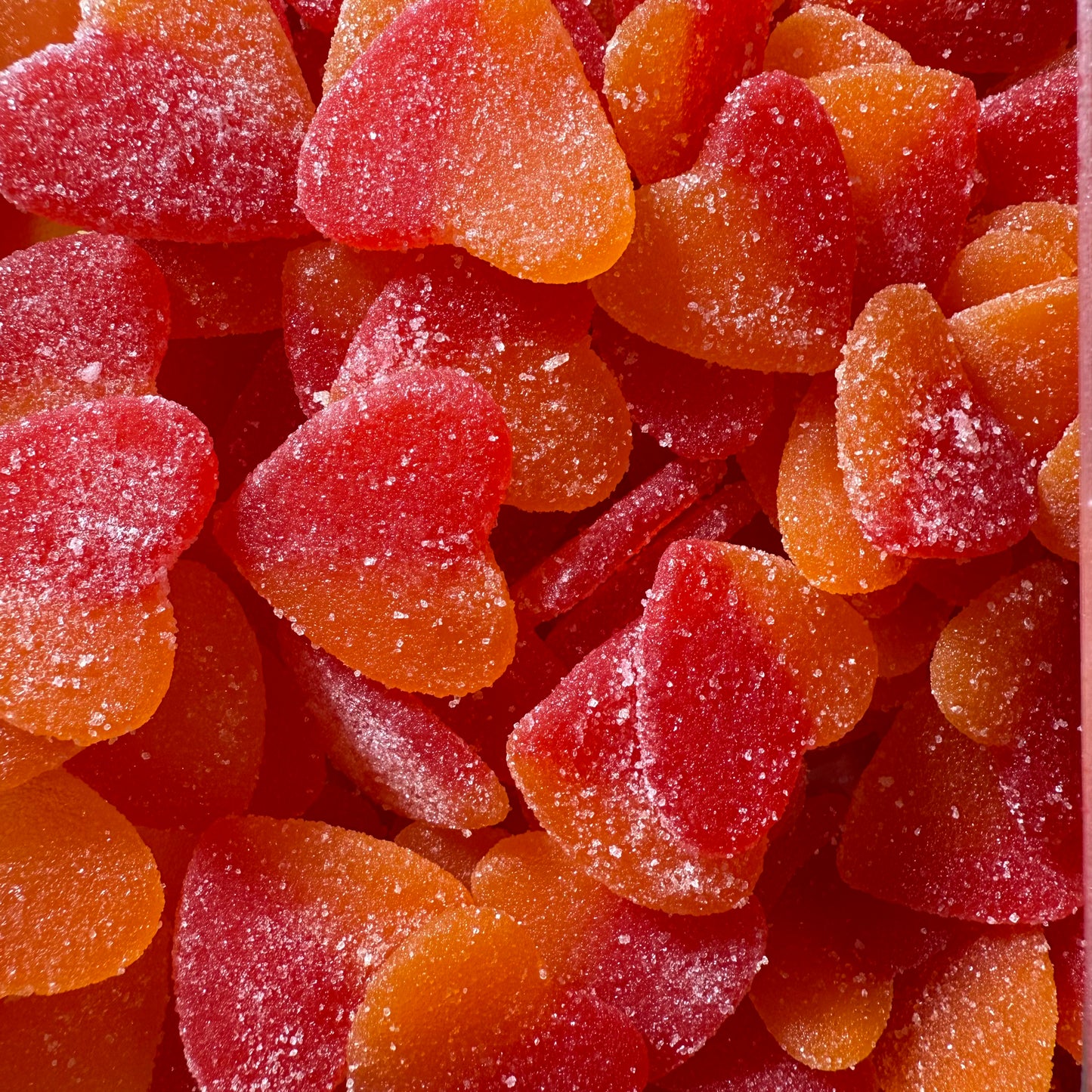 Żelki Serca Brzoskwiniowe