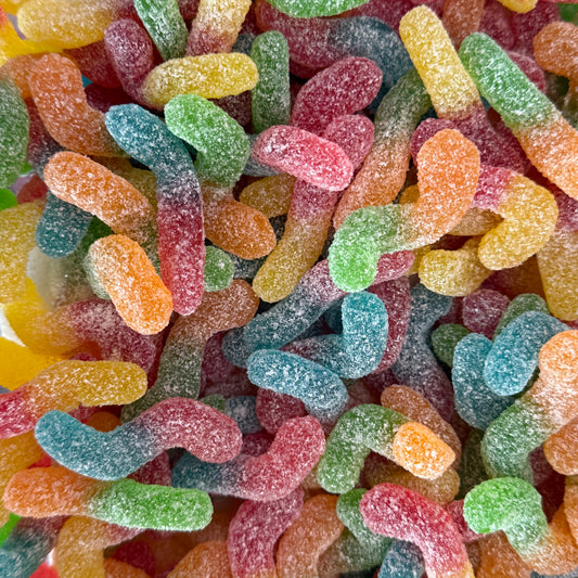 Żelki Dżdżownice Kwaśne