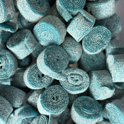 Żelki Rollery Niebieska Malina